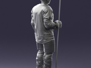 hockey player 0302 Model 3D