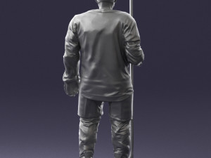 hockey player 0302 Model 3D