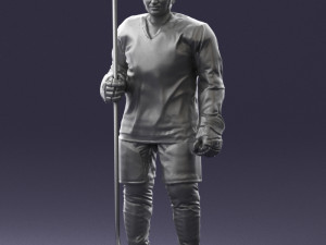 hockey player 0302 Model 3D
