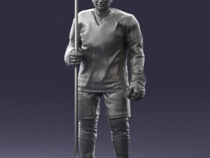hockey player 0302 Model 3D