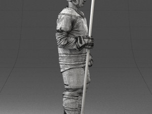 hockey player 0302 Model 3D