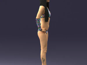beautiful girl in swimsuit 0310 3d print ready 3D Print Model