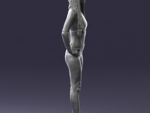beautiful girl in swimsuit 0310 3d print ready 3Dプリントモデル