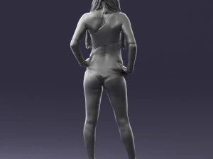 beautiful girl in swimsuit 0310 3d print ready 3D Print Model