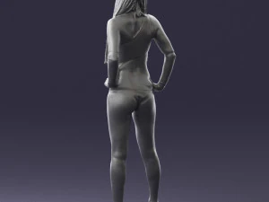 beautiful girl in swimsuit 0310 3d print ready 3D Print Model