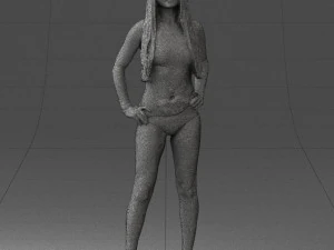 beautiful girl in swimsuit 0310 3d print ready 3D Print Model