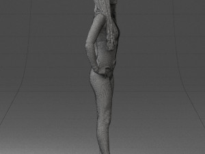beautiful girl in swimsuit 0310 3d print ready 3Dプリントモデル