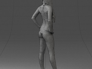 beautiful girl in swimsuit 0310 3d print ready 3Dプリントモデル