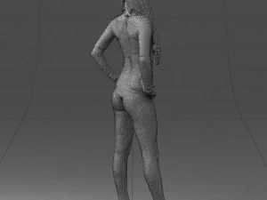 beautiful girl in swimsuit 0310 3d print ready 3D Print Model