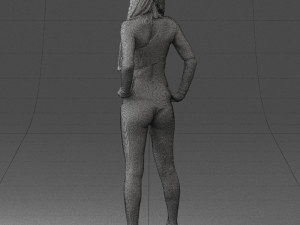 beautiful girl in swimsuit 0310 3d print ready 3Dプリントモデル