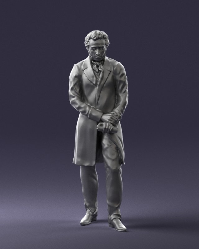 man with book 0314 3D प्रिंट मॉडल .c4d .max .obj .3ds .fbx .stl .blend 