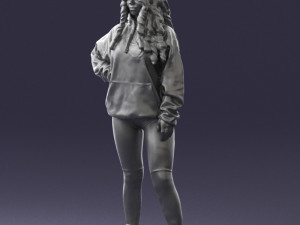girl in revealing dress 0328 3d print ready 3D प्रिंट मॉडल
