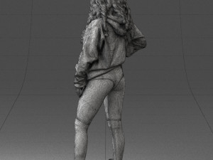 girl in revealing dress 0328 3d print ready 3D प्रिंट मॉडल