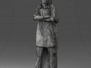 young stylish couple 0330 3D Model