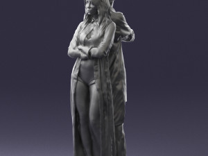 young stylish couple 0330 3d print ready Model do druku 3D