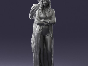 young stylish couple 0330 3d print ready Model do druku 3D