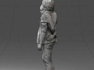 couple of kids 0332 3d print ready Modèles 3D en vedette