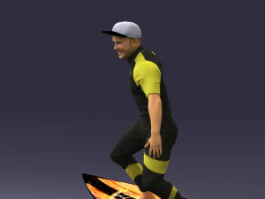 man surfer 0291 3D Model