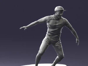 man surfer 0291 3D Model