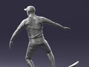 man surfer 0291 3D Model