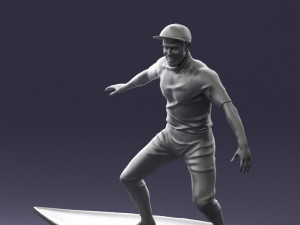 man surfer 0291 3D Model