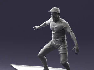 man surfer 0291 3D Model