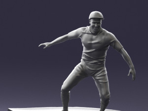 man surfer 0291 3D Model