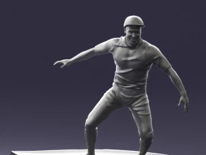 man surfer 0291 3D Model
