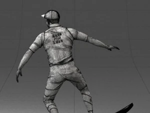 man surfer 0291 3D Model
