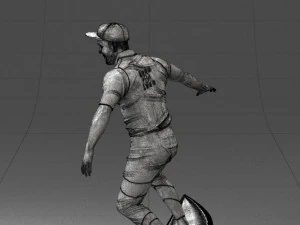 man surfer 0291 3D Model