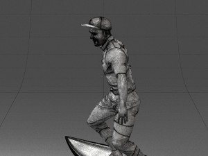 man surfer 0291 3D Model