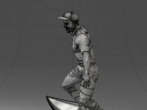 man surfer 0291 3D Model