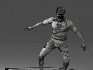 man surfer 0291 3d print ready 3D प्रिंट मॉडल