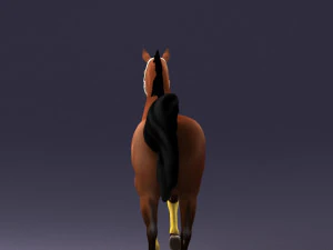 horse 0293 3D Model