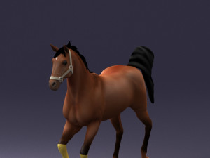 horse 0293 3d print ready 3D 프린트 모델