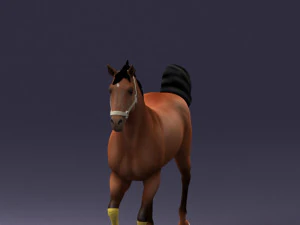 horse 0293 3d print ready 3D Print Model
