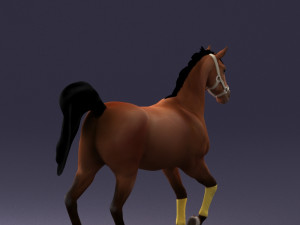 horse 0293 3d print ready 3D 프린트 모델
