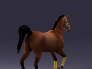 horse 0293 3d print ready 3D Print Model