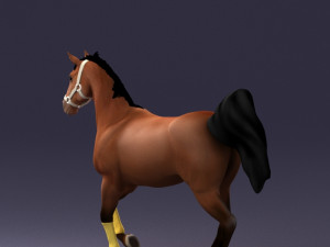 horse 0293 3d print ready 3D 프린트 모델