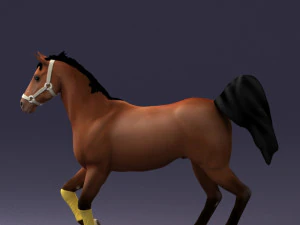 horse 0293 3d print ready 3D Print Model