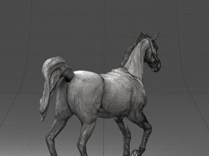 horse 0293 3d print ready 3D 프린트 모델