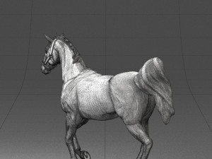 horse 0293 3d print ready 3D 프린트 모델