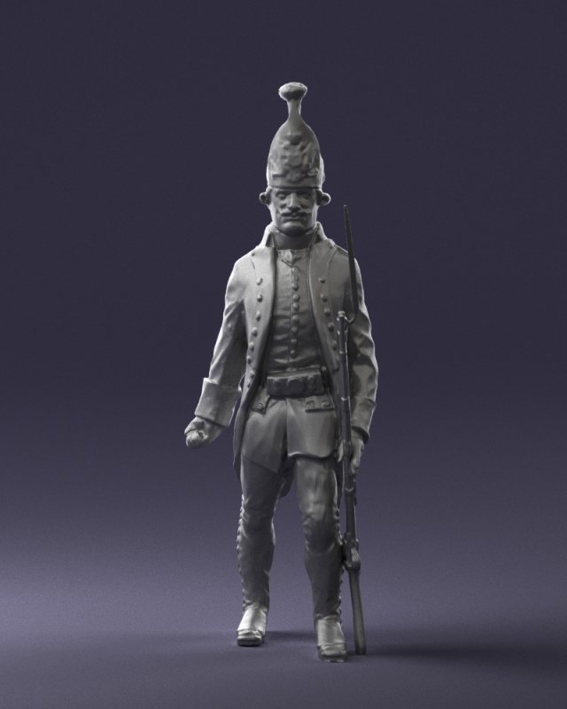 warrior 0303-1 Modelo 3D .c4d .max .obj .3ds .fbx .stl .blend 