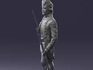 warrior 0303-1 3D Model