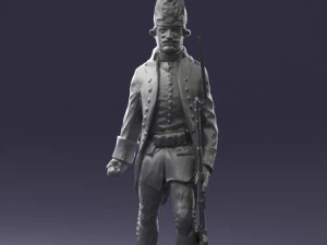 warrior 0303-1 3D Model