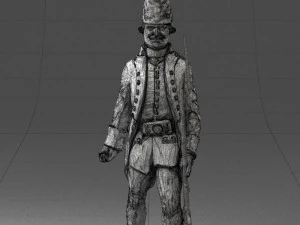warrior 0303-1 3D Model