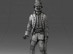 warrior 0303-1 3D Model