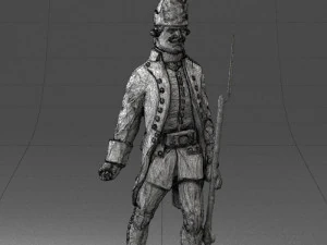 warrior 0303-1 3D Model