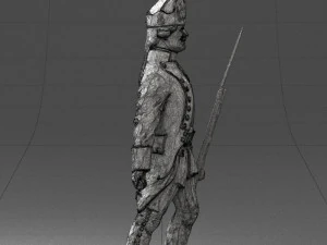 warrior 0303-1 3D Model