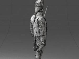 warrior 0303-1 3D Model